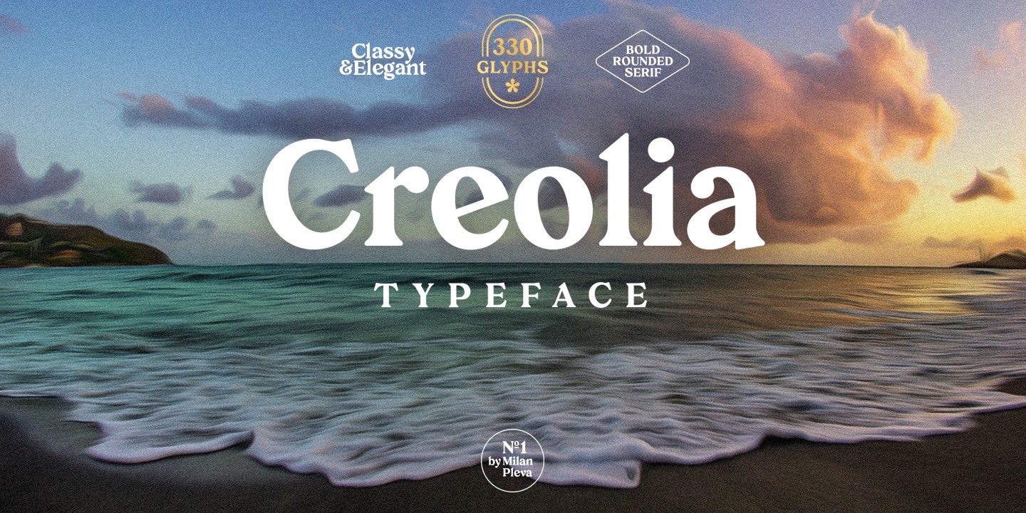 Example font Creolia #1
